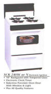24" gas kitchen range