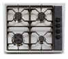 4 burner 24" stainless steel drop in counter top range